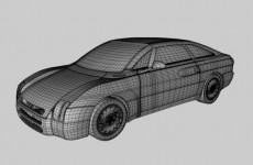 汽车模型（带材质贴图）