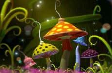 Q版蘑菇场景模型