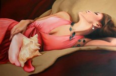 翼虎网-国外美女人物油画作品