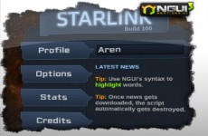 unity游戏UI工具包源码UI Starter Kit Starlink