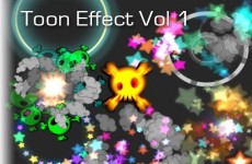 Toon Effects Volume 1 unity3d卡通特效制作插件