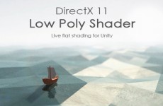 Unity插件:DirectX 11 Low Poly Shader - DX11低多边形着色器