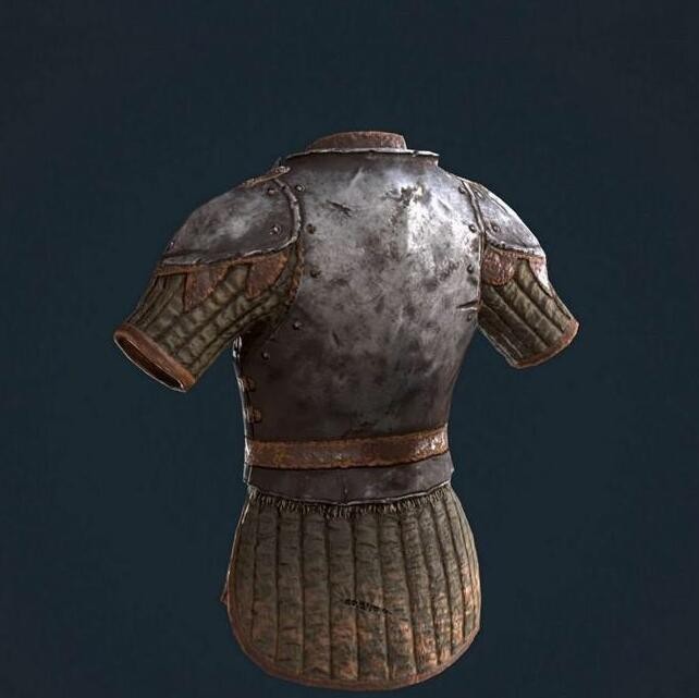 3dmax模型：中世纪盔甲