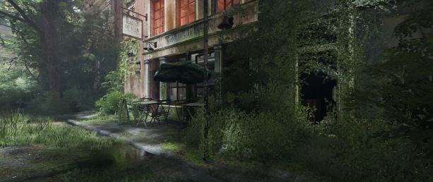 Unity游戏场景制作过程：德国咖啡馆