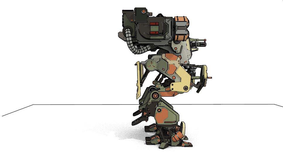 装甲机器人模型