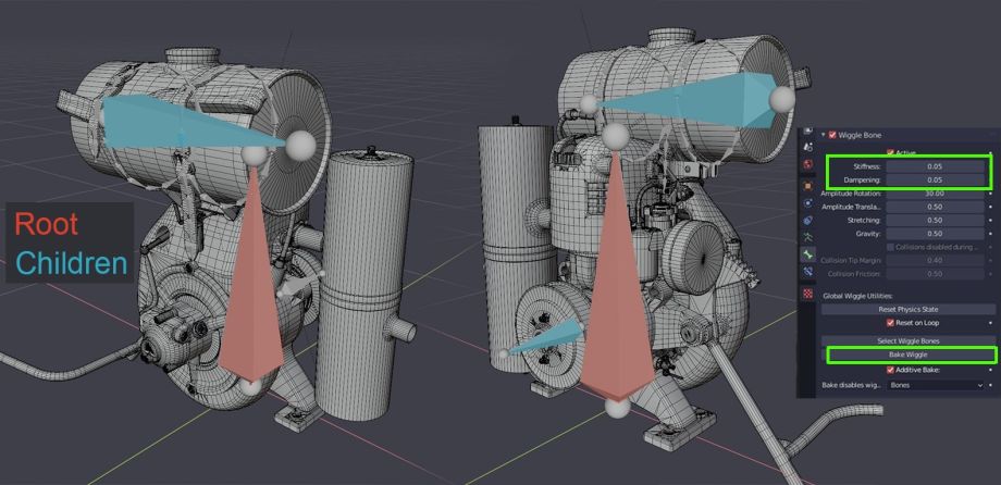 在Blender中创建引擎道具模型