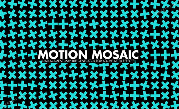 AE运动马赛克插件:Motion Mosaic v1.0