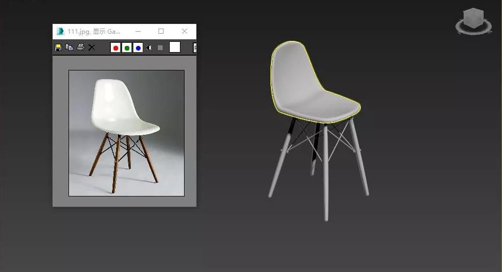 3dmax如何制作椅子模型
