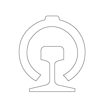 AI怎么制作铁路logo
