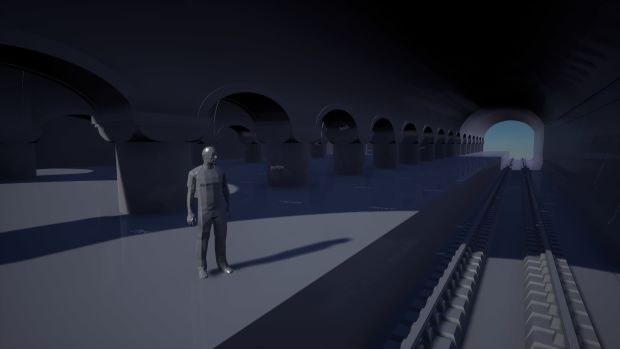 使用3dsmax与UE4制作世界末日地铁场景