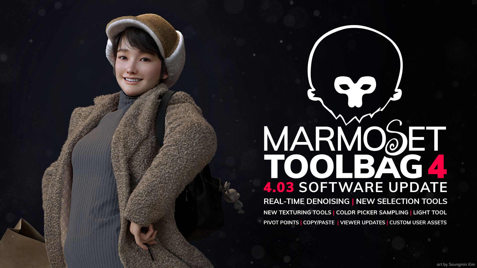 Marmoset Toolbag 4.03版本发布 新版本功能介绍