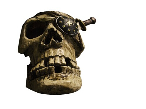 PS合成一个万圣节风格的南瓜海盗头骷髅素材