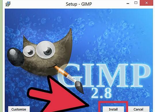 gimp安装教程简单图解