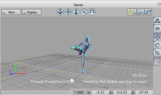 motionbuilder动画教程：motionbuilder动作数据文件的导入