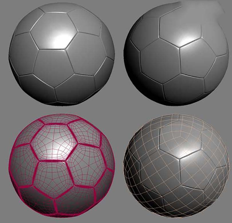 3DsMAX足球贴图具体的制作步骤之制作无缝的贴图