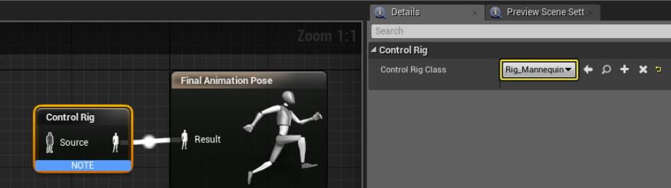 UE4如何使用Control Rig动画蓝图